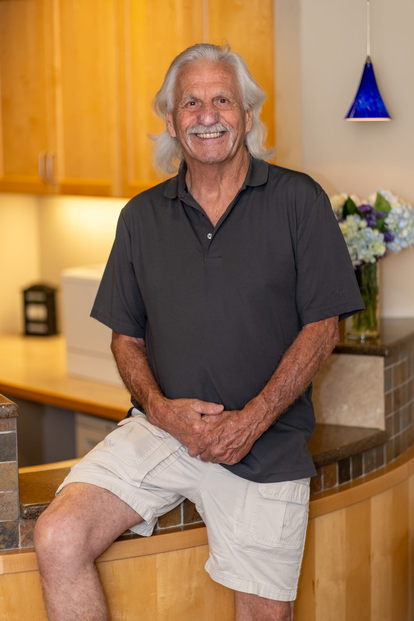 Charles, snap-on denture patient at St. George Center for Specialized Dentistry